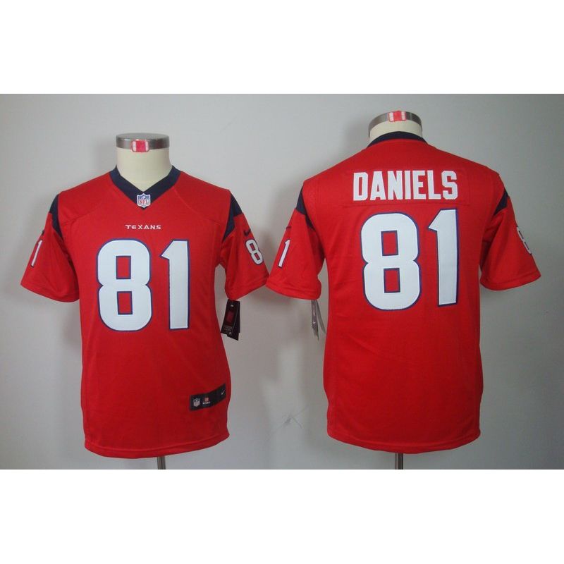 Cheap Owen Daniels Texans Youth Jersey #81 Red From China Limited Cheap Owen Daniels Texans Youth Jersey #81 Red From China Limited