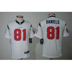 Cheap Owen Daniels Texans Youth Jersey #81 White From China Limited