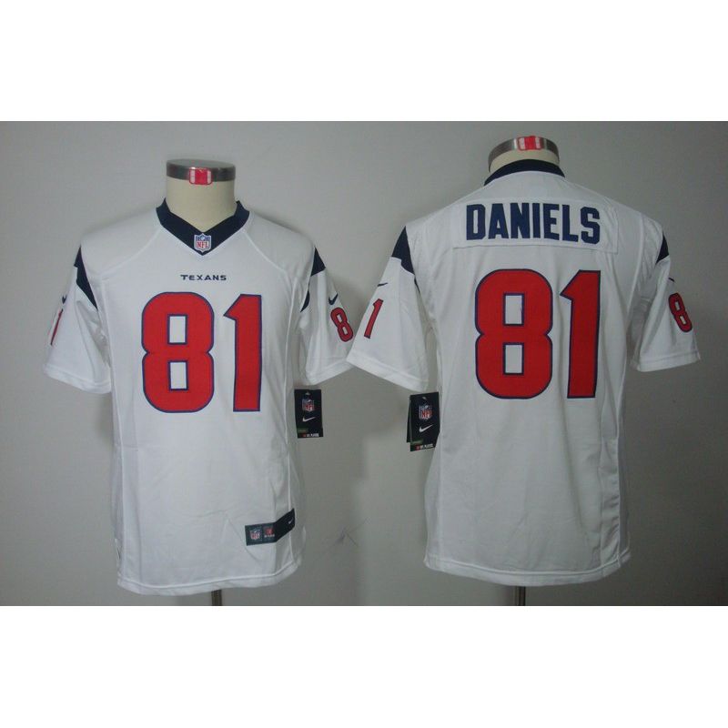 Cheap Owen Daniels Texans Youth Jersey #81 White From China Limited Cheap Owen Daniels Texans Youth Jersey #81 White From China Limited