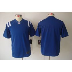 Cheap Colts Blank Youth Jersey Blue From China Limited