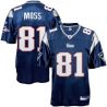 Cheap Randy Moss Patriots Jersey #81 Blue From China