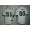 Cheap Cameron Wake Dolphins Youth Jersey #91 White From China Limited