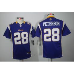 Cheap Adrian Peterson Vikings Youth Jersey #28 Purple From China Limited