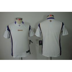 Cheap Vikings Blank Youth Jersey White From China Limited