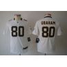 Cheap Jimmy Graham Saints Youth Jersey #80 White From China Limited