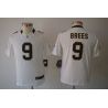 Cheap Drew Brees Saints Youth Jersey #9 White From China Limited