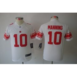 Cheap Eli Manning Giants Youth Jersey #10 White From China Limited