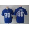 Cheap Victor Cruz Giants Youth Jersey #80 Blue From China Limited