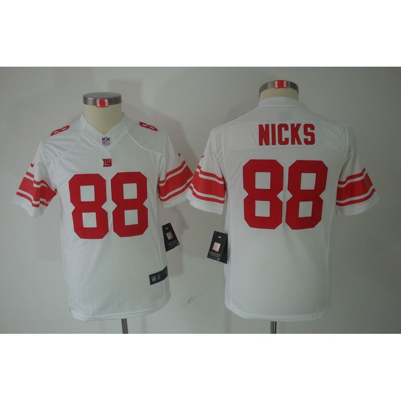 Cheap Hakeem Nicks Giants Youth Jersey #88 White From China Limited Cheap Hakeem Nicks Giants Youth Jersey #88 White From China Limited