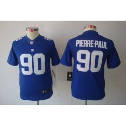 Cheap Jason Pierre-Paul Giants Youth Jersey #90 Blue From China Limited