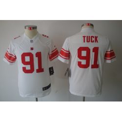 Cheap Justin Tuck Giants Youth Jersey #91 White From China Limited