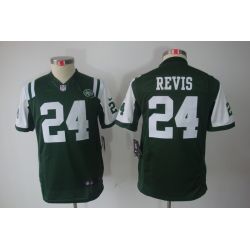 Cheap Darrelle Revis Jets Youth Jersey #24 Green From China Limited