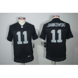 Cheap Sebastian Janikowski Raiders Youth Jersey #11 Black From China Limited