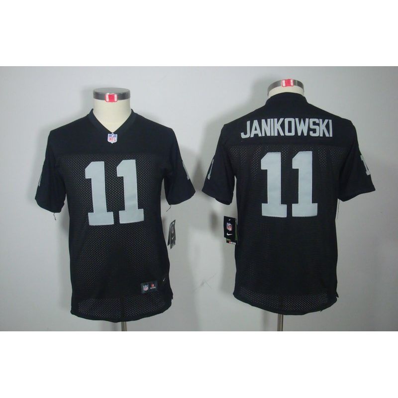 Cheap Sebastian Janikowski Raiders Youth Jersey #11 Black From China Limited Cheap Sebastian Janikowski Raiders Youth Jersey #11 Black From China Limited