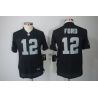 Cheap Jacoby Ford Raiders Youth Jersey #12 Black From China Limited