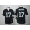 Cheap Denarius Moore Raiders Youth Jersey #17 Black From China Limited