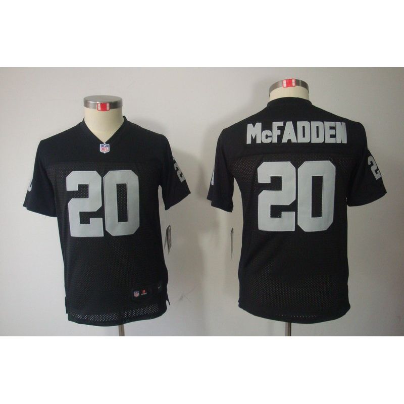 Cheap Darren McFadden Raiders Youth Jersey #20 Black From China Limited Cheap Darren McFadden Raiders Youth Jersey #20 Black From China Limited