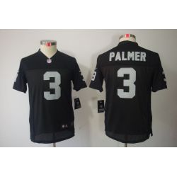 Cheap Carson Palmer Raiders Youth Jersey #3 Black From China Limited