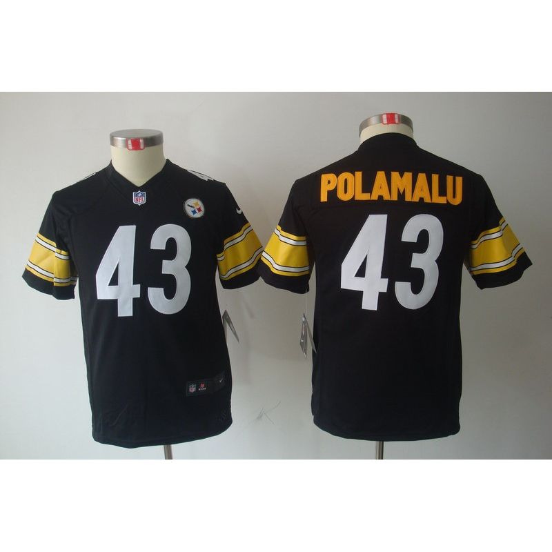 Cheap Troy Polamalu Steelers Youth Jersey #43 Black From China Limited Cheap Troy Polamalu Steelers Youth Jersey #43 Black From China Limited