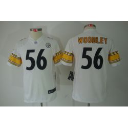 Cheap LaMarr Woodley Steelers Youth Jersey #56 White From China Limited