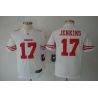 Cheap AJ Jenkins 49ers Youth Jersey #17 White From China Limited