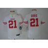 Cheap Frank Gore 49ers Youth Jersey #21 White From China Limited