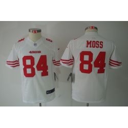 Cheap Randy Moss 49ers Youth Jersey #84 White From China Limited