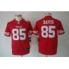 Cheap Vernon Davis 49ers Youth Jersey #85 Red From China Limited