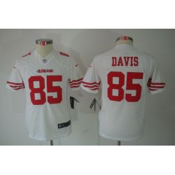 Cheap Vernon Davis 49ers Youth Jersey #85 White From China Limited