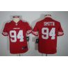 Cheap Justin Smith 49ers Youth Jersey #94 Red From China Limited