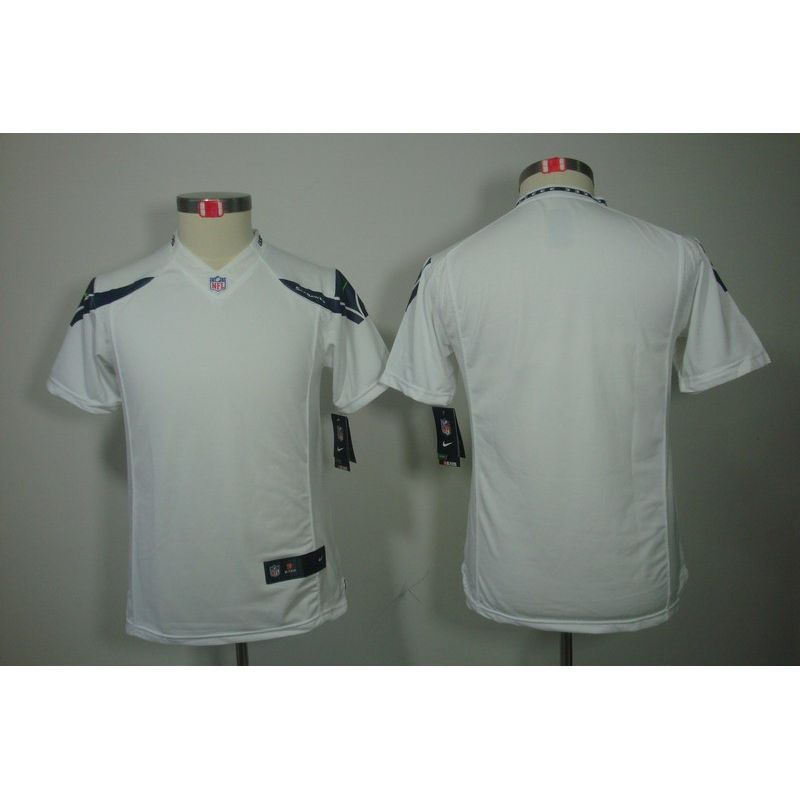 Cheap Seahawks Blank Youth Jersey White From China Limited