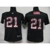 Cheap Frank Gore 49ers Youth Jersey #21 Black From China United Sideline