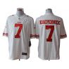 Cheap Colin Kaepernick 49ers Jersey #7 Super Bowl XLVII White China Limited