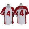 Cheap Kevin Kolb Cardinals Jersey #4 White From China Elite