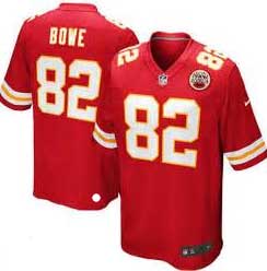 [Youth Game] Kansas City Chiefs #82 Dwayne Bowe (Red) S