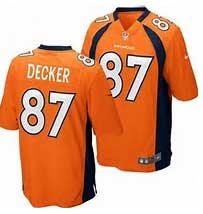 [Youth Game] Denver Broncos #87 Eric Decker (Orange) S