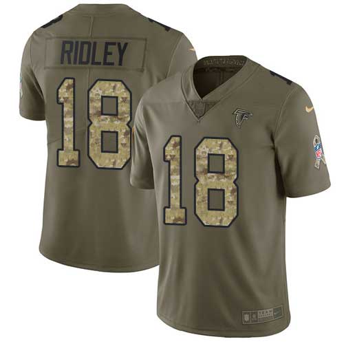 cheap falcons calvin ridley jerseys olive camo