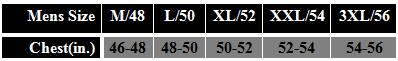 Men’s Football Throwback Jersey Sizes